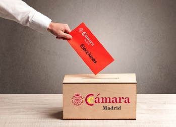 Mañana se celebran las elecciones al Pleno de la Cámara de Comercio, Industria y Servicios de Madrid mañanasecelebranlas eleccionesalplenodelacamaradecomercioindustriayserviciosdemadrid